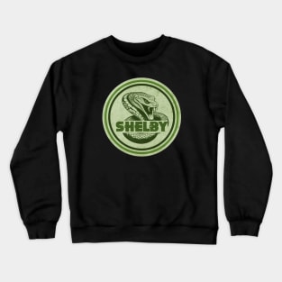 Vintage Green Cobra Gasoline Crewneck Sweatshirt